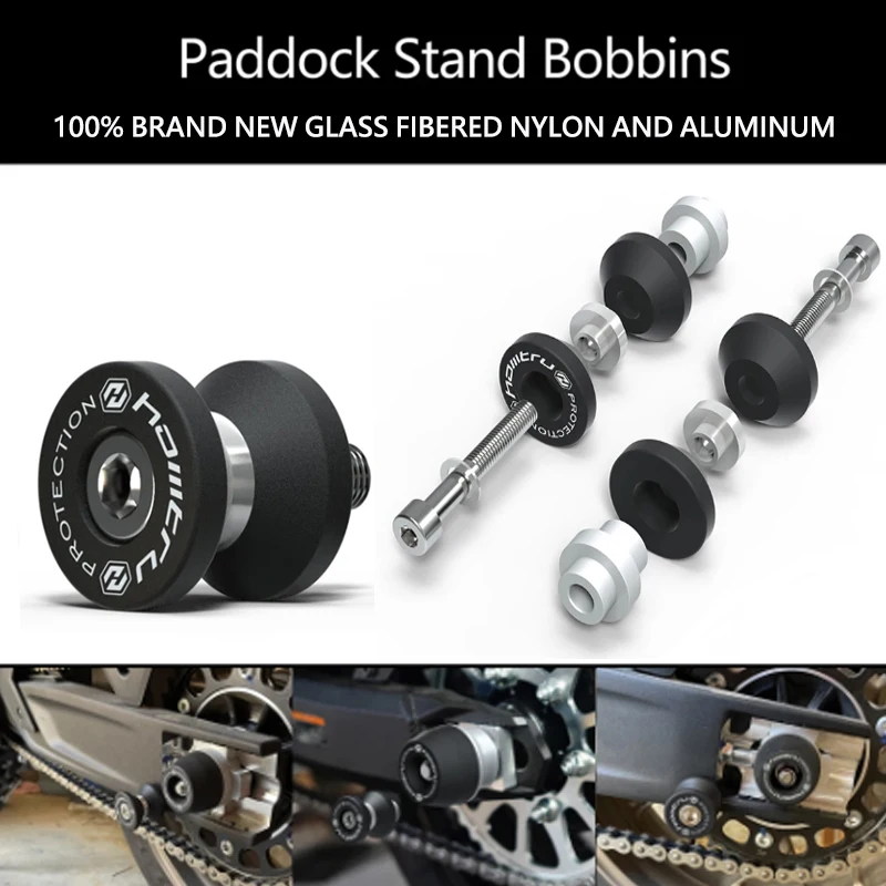For Suzuki Hayabusa GSX-R1300/GSX-R1000 GSX-R1000R/GSR750/10-23 Paddock Stand Bobbins