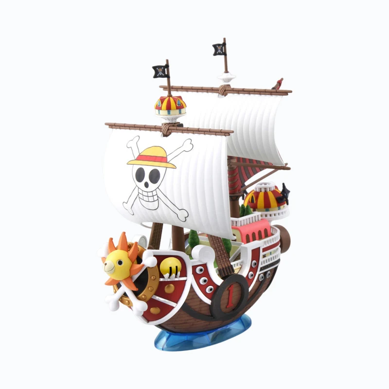 Bandai Original One Piece Grand Ship Collection Anime Thousand Sunny Flying Model Going Merry Action Figure Model Toys