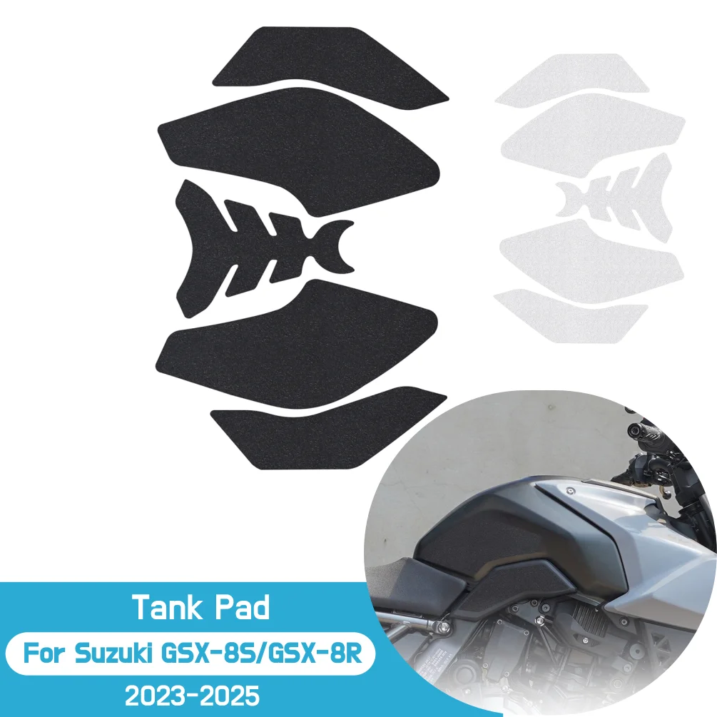 

Для Suzuki GSX-8S GSX-8R 2023-2025 GSX8S GSX8R боковая накладка на бак, защитная крышка для масла, газа, топлива, наклейка, аксессуары для мотоциклов