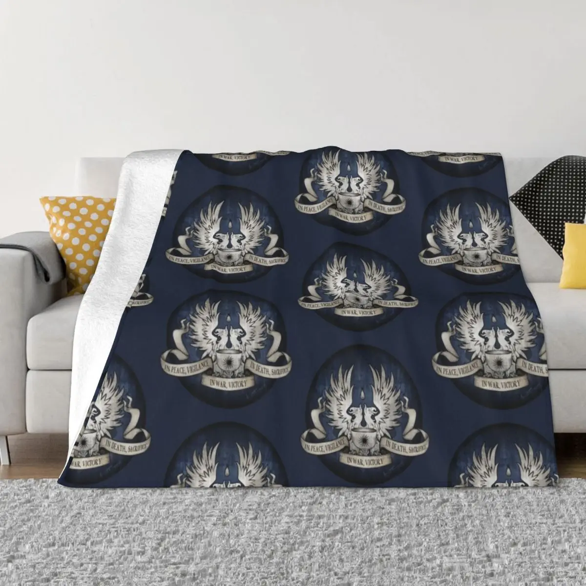 Dragon Age: Grey Warden Rite Throw Blanket Sofa Quilt Warm Blanket