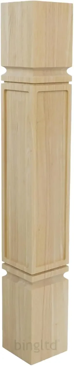36 Inch x 5 Inch Unfinished Maple Post - 1 PC (K22500-FW-MA)