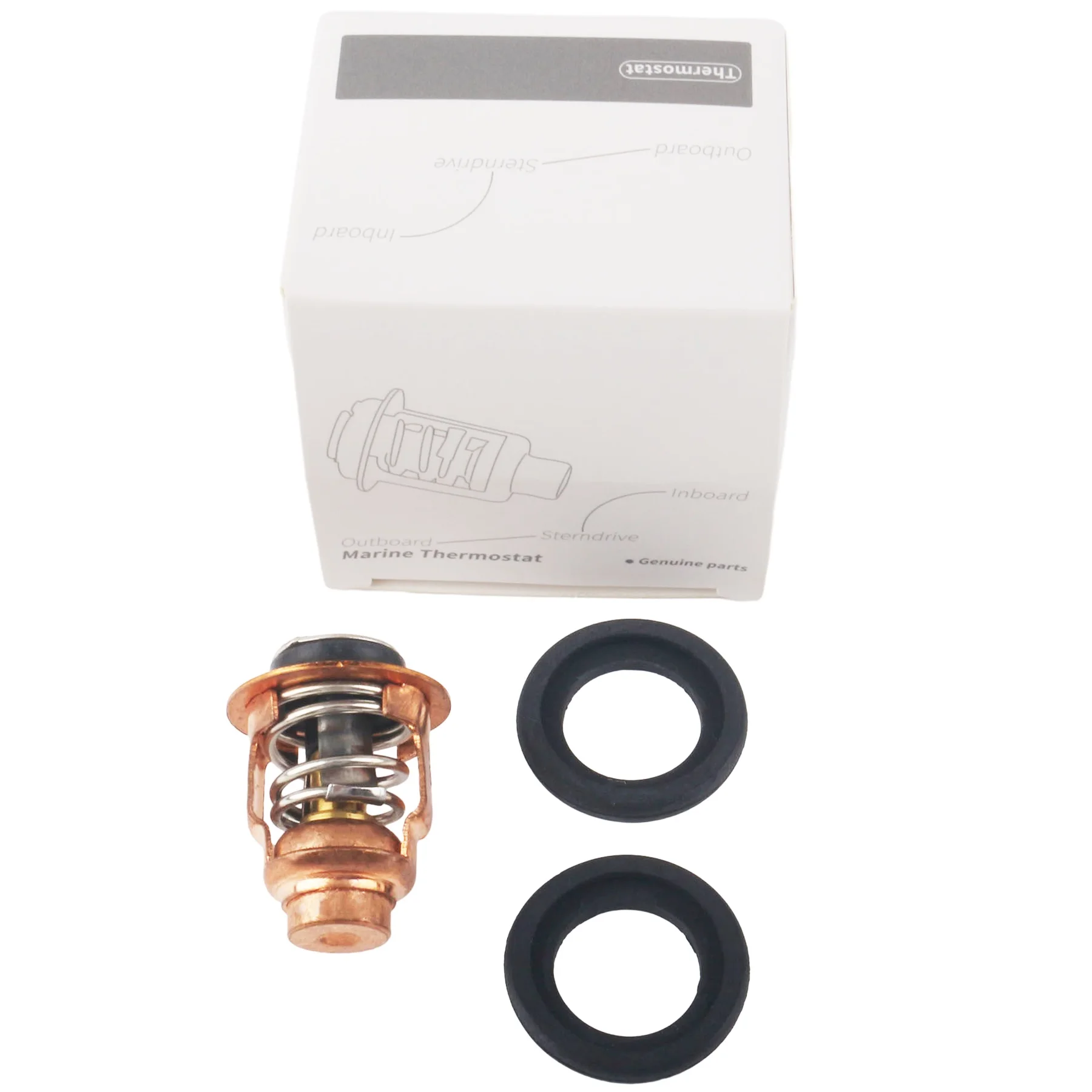 Soxa Marine 162°F  72°C Thermostat For Honda Marine 25 30 35 40 45 50 75 90 115 130 HP BF25A 19300-ZV5-043 19300-ZV5-003 18-3630