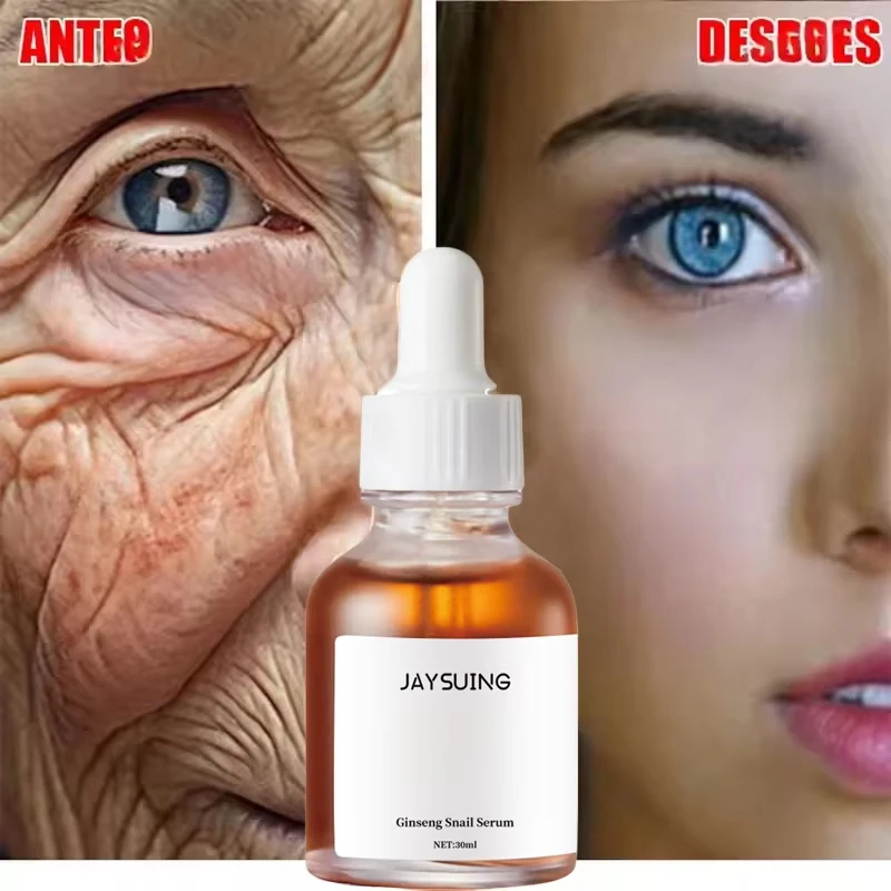 

Ginseng Snail Serum Anti Wrinkle Aging Lift Tightening Fine Lines Essence Moisturising Brightening Skin Care Korean Cosmetics