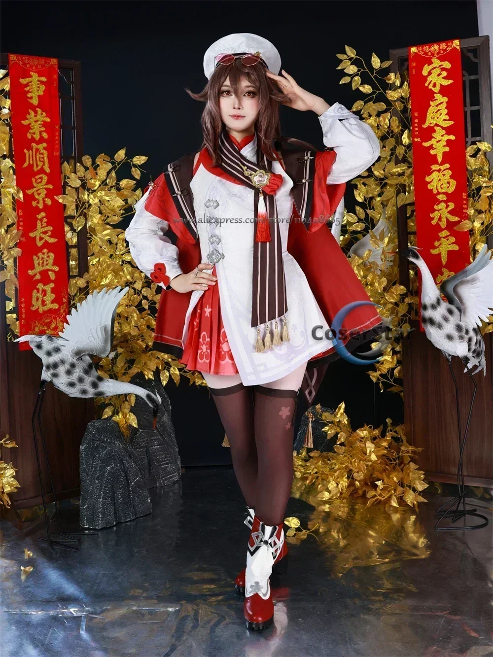 2025 genshinimpact nova pele lanterna rite hu tao cerejas neve carregado hutao cosplay traje xiang ling xiangling cosplay traje
