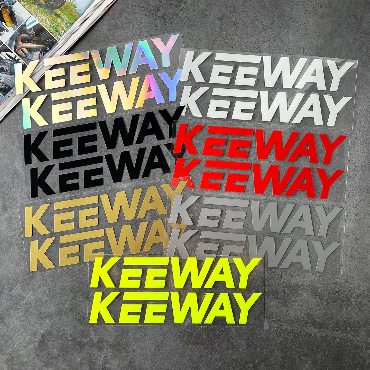Fashion Moto Decals, Stylish Accessories for KEEWAY 50cc 125cc Scooter & Bike