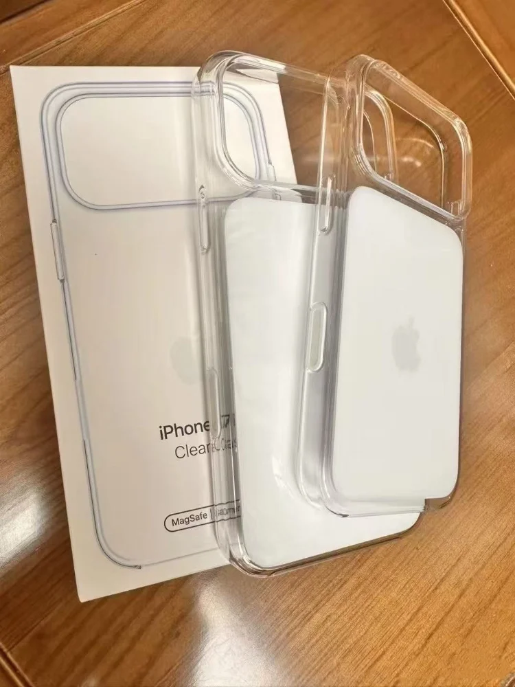 เคสแท้สำหรับ Magsafe สำหรับ iPhone 17 Pro 17 Pro Max 17 ฝาหลังใส รองรับการชาร์จไร้สายแบบแม่เหล็ก พร้อมกล่อง