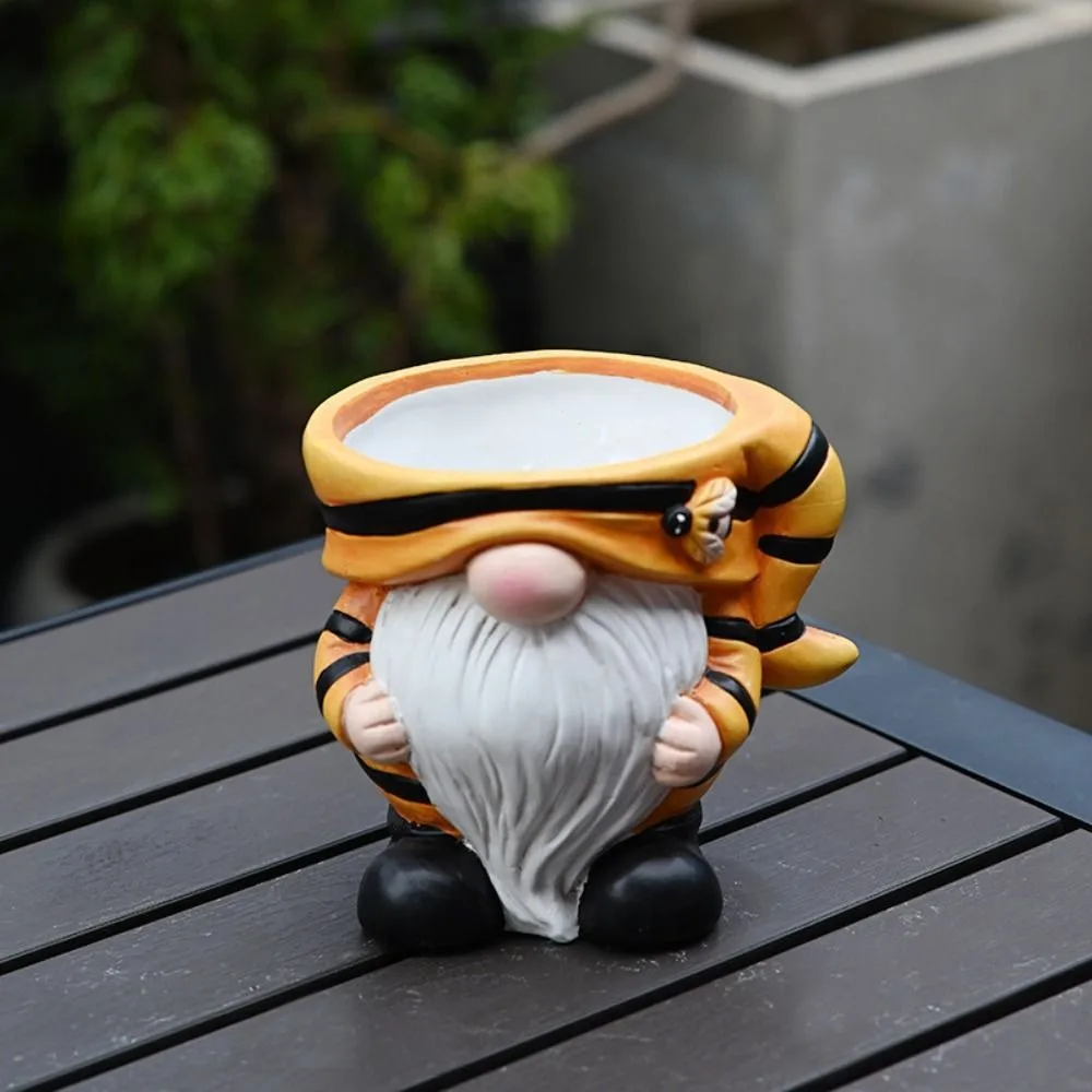 الإبداعية السيراميك عيد الميلاد قزم وعاء تمثال رائعتين الكرتون المائية حامل زهور رائعة عصاري اناء للزهور غرفة نوم