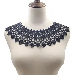Milk Silk Hollow DIY Embroidery Neckline Collar Clothes Sewing Applique Decor