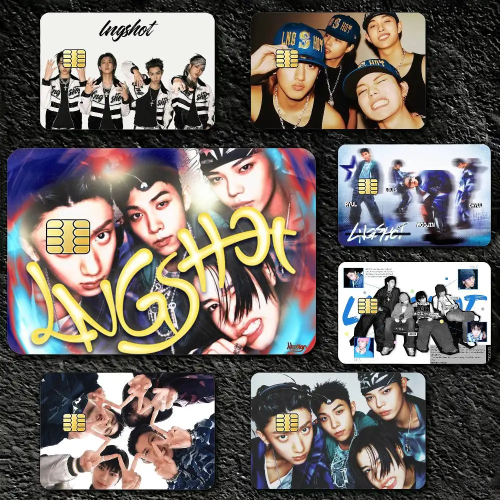 LNGSHOT SHOT CALLERS lngshot4sho Sticker Decoration Creative Bank Card Bus Metro Waterproof Sticker