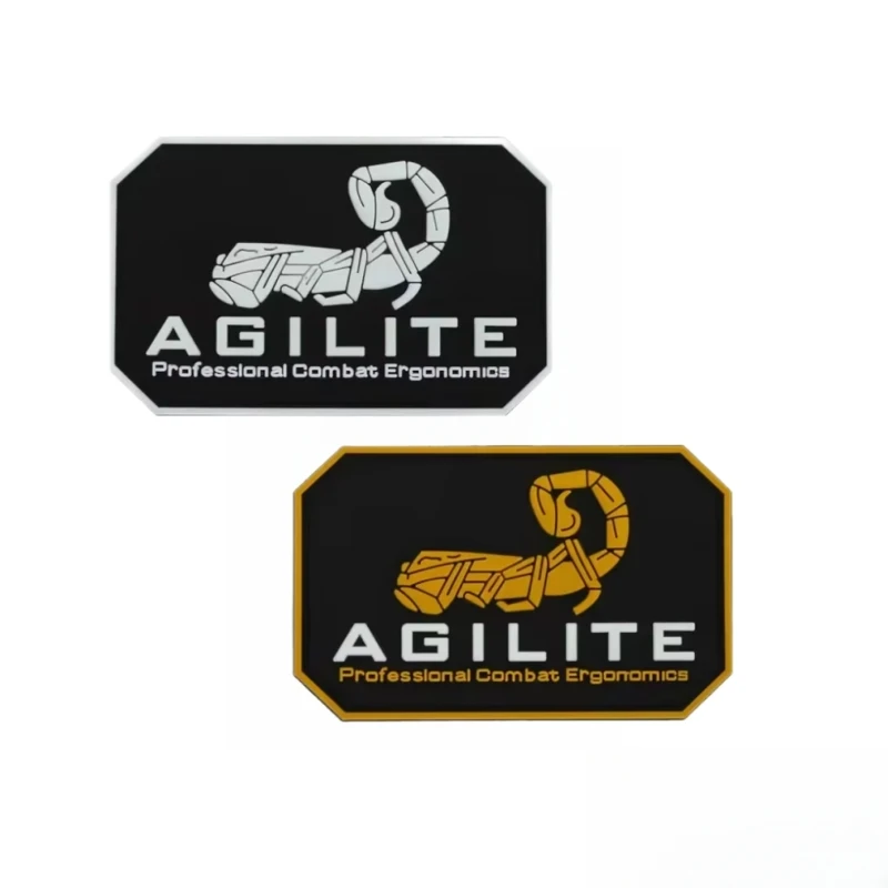 Warning PVC Patch Tactical Morale Badge Call of Duty Military Emblem Backpack Sticker UAV Drone Hook and Loop Patches Clothing