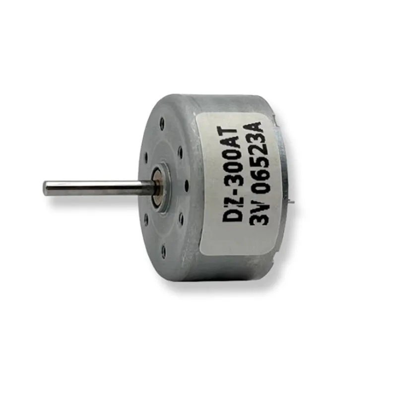 DZ-300AT 3V 3.7V 5V 6V 7550RPM Micro Mini DC Motor 24mm Spindle,15mm Long Shaft for DIY Toys/Fan Models/Hobby Project