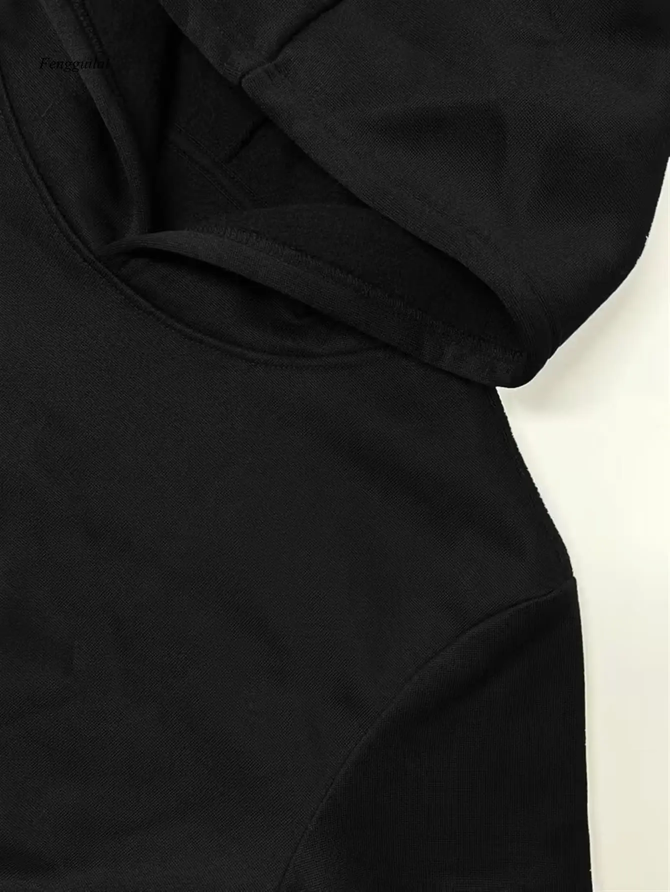 Felpa con cappuccio pullover con mazza da cricket, palla, ceppi di cricket con fiocco e fan-bowlers |   Felpa con cappuccio casual a maniche lunghe con tasca