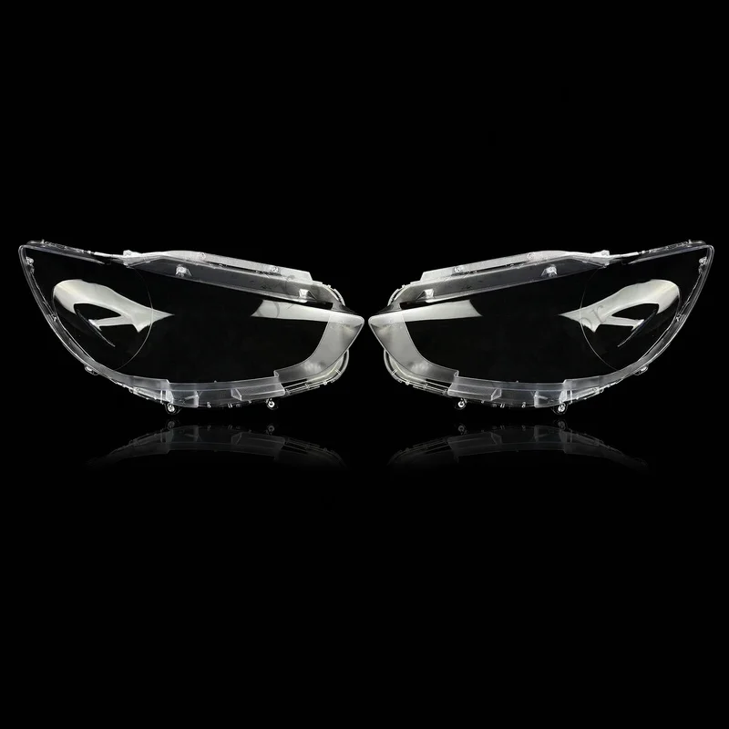 Q+ Pair For Mazda CX5 CX-5 2013 2014 2015 Clear Headlight Lens Headlamp Shell Cover