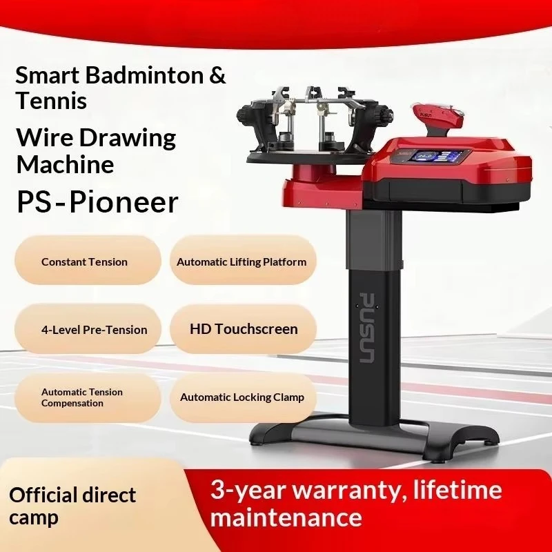 Pioneer Efficient Dual Purpose Automatic Stringing Machine for All Racquets