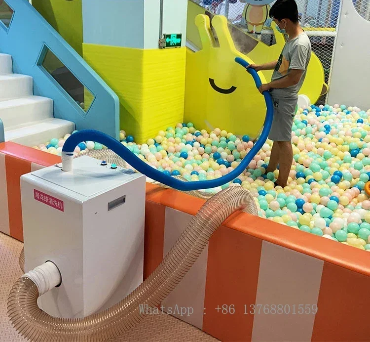 Ocean Ball Dry Washing Machine Indoor Playground Disinfection Ball Pit Cleaning Machine For Kids