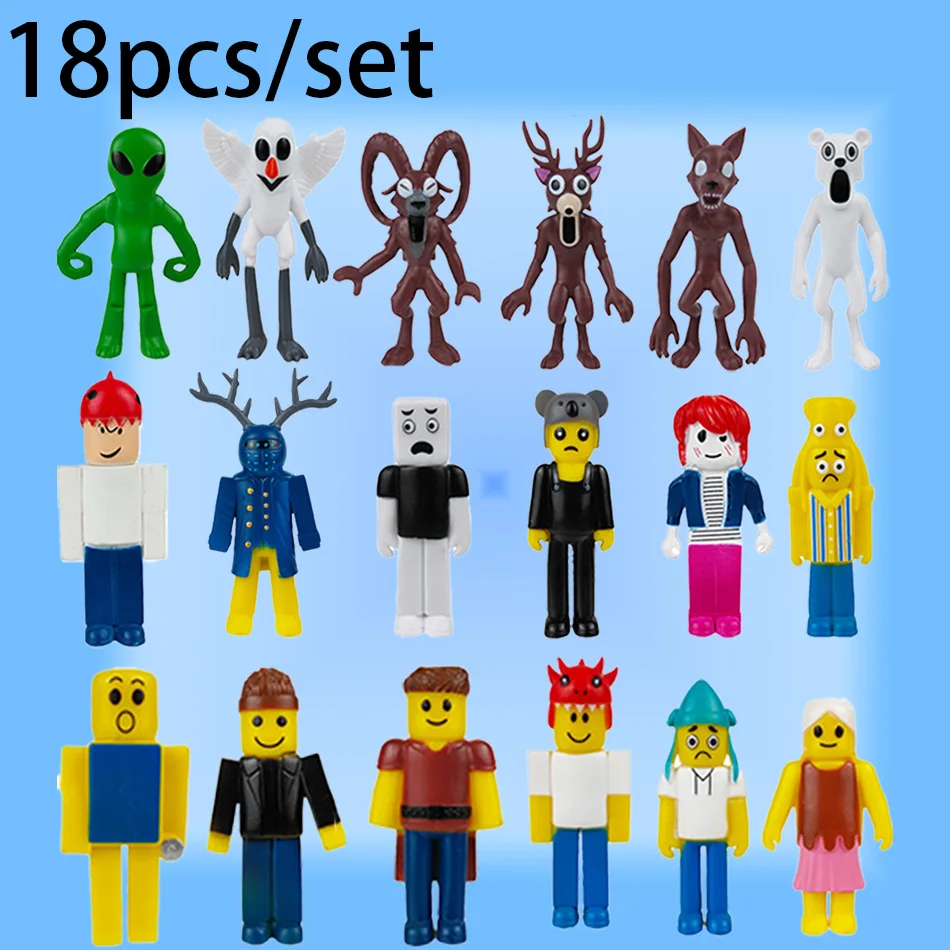 Nowy zestaw 18 sztuk 99 Noców w Lesie Zabawki Filmowe Zwierzęta Zabawki do Odgrywania Ról Prezenty Urodzinowe dla Fanów Zabawki dla Dzieci Prezenty na Halloween