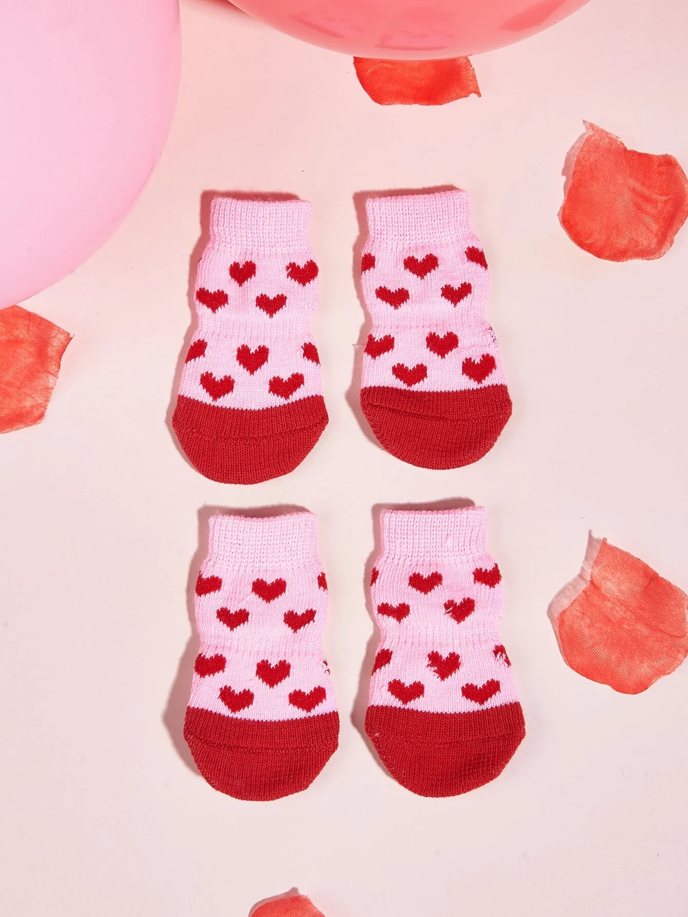 

4pcs Heart Pattern Pet Socks Cat outfitbow tie for cats Gatos accessories Gato accesorios Sunglasses women Cat hat Cat collars