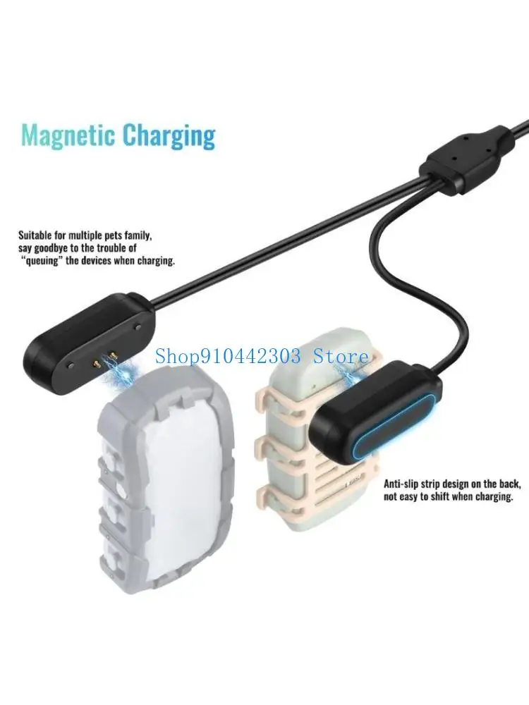 

652F Multiple Device Pet Navigation Charging Cable PVC Build Overcurrent Protective Enhancing Durability For Active life