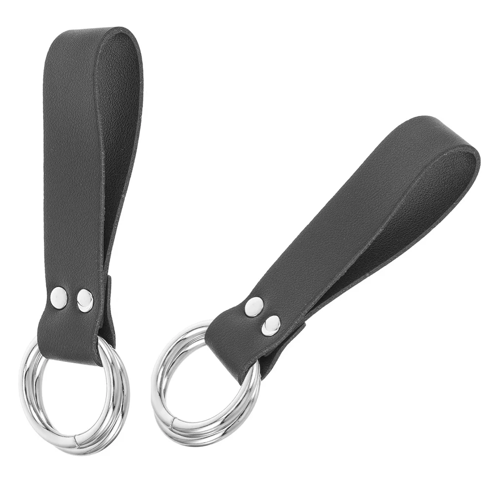 2 Stücke Mittelalterlichen Rock Zubehör Doppelring PU Rock Wanderungen für Renaissance Kostüm Bund Schleife Gürtelverbinder Frauen