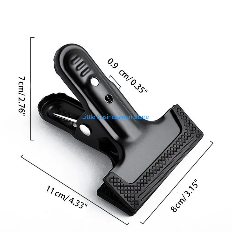 Heavy Duty Metall Clip Fotografie Hintergrund Klemmen Hintergrund Unterstützung Halter mit Gummi Schutz Pad für Fotografie M76A – Detail 6