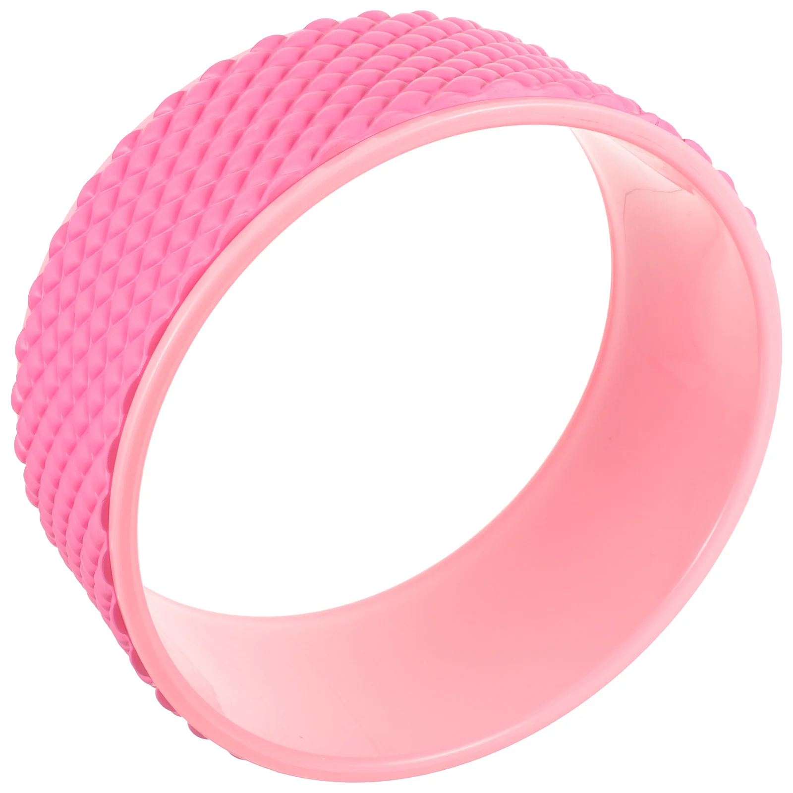 

Yoga Wheel for Back Stretching and Lightweight ABS Eva Material Non-Slip Surface for Yoga Pilates Training