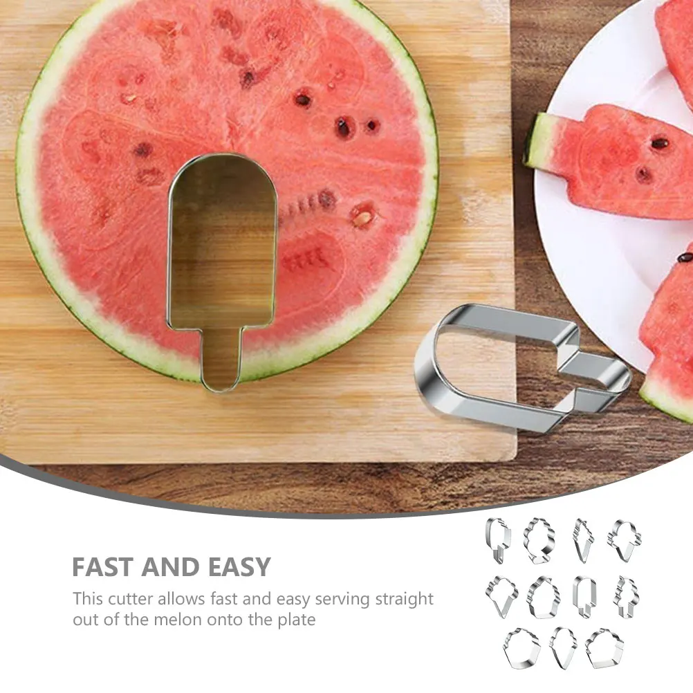 

1 s Stainless Steel Fruit Tool Multipurpose Kitchen Home Fruit Slicer Gadgets Multipurpose Watermelon Home Slicer