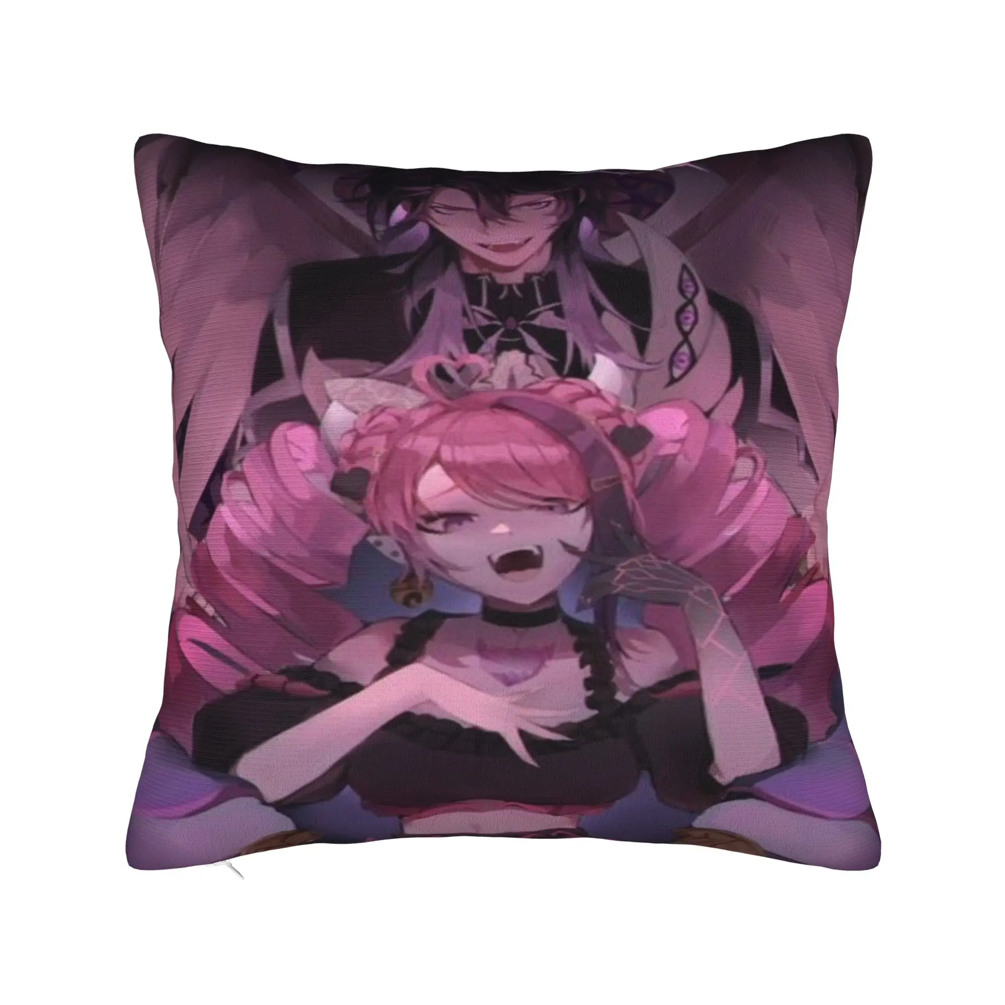 Pillow Cover Ironmouse Vtuber  Fashion Pillow Case For Living Room Bed Chair Pillowcases