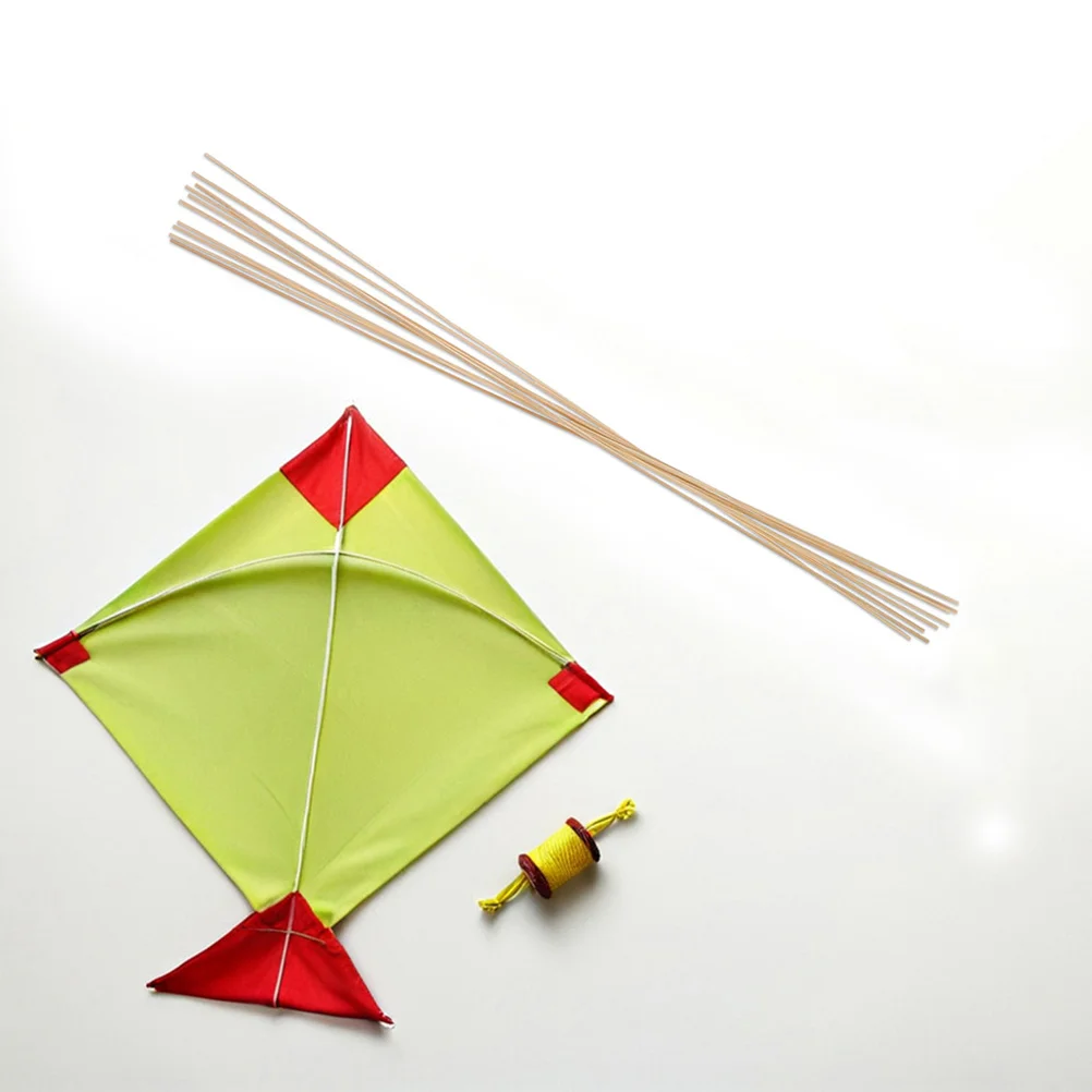 50 Stuks Kite Frame Staven Bamboe Stokken Onvoltooide Craft Strips Voor Diy Vliegers En Lantaarns Kite Maken Kit Bamboe staven
