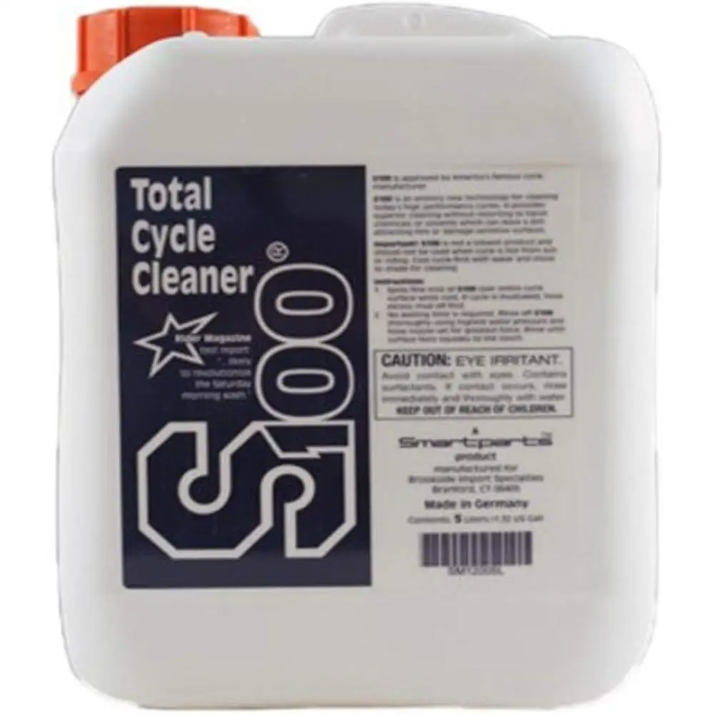 Total Cycle Cleaner Spray Biodegradable Motorcycle Cleaner Safe All Surfaces Non-Acid Rinse Off Fast Cleaning 1.32 Gallon