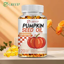 Pumpkin Seed Oil - Supports Prostate Urinary Tract Health, Hair, Heart Health, Youthful Skin