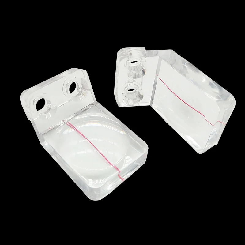 10 قطعة 41*25*6 مللي متر و 43*25*7 مللي متر عدسة مكبرة عدسة مكبرة لمنشار الطاولة المنزلقة #5