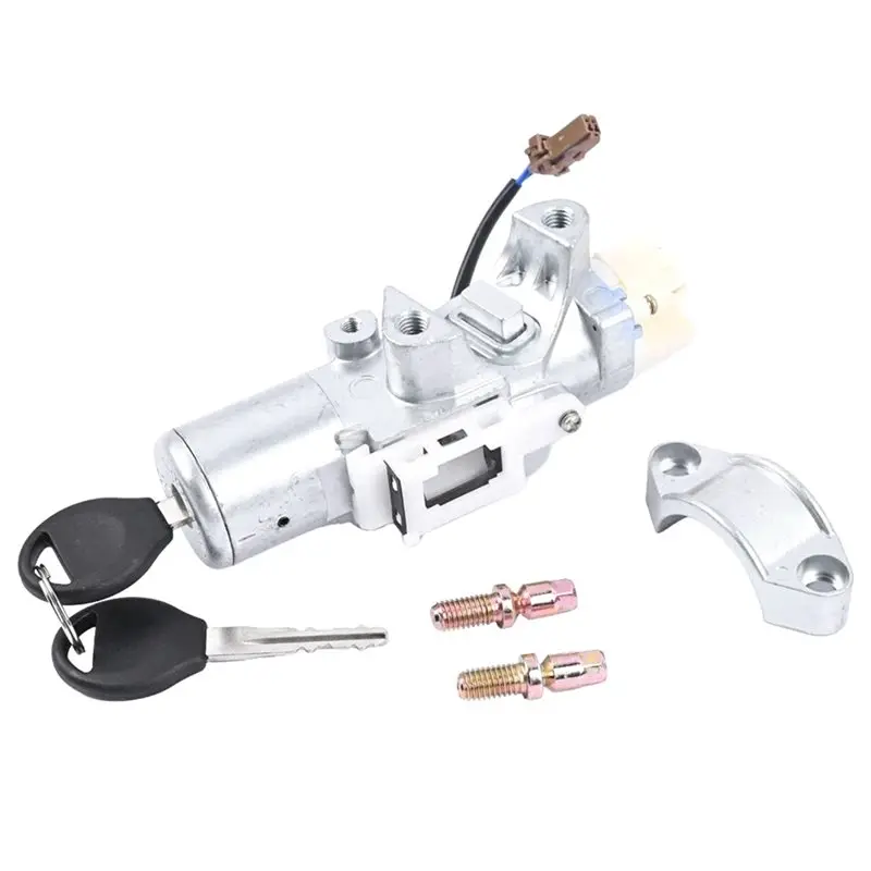 Excellent-For Nissan Qashqai 2010-2014 Replacement Ignition Lock Switch With 2 Keys- New Part D8700-JD000, D8700-JD02A