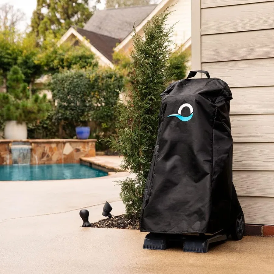 حزمة غطاء علبة عالمية وكلاسيكية، حماية دائرية عامية ممتازة للتخزين في الهواء الطلق، مثالية لأدوات البستنة في الحديقة #4