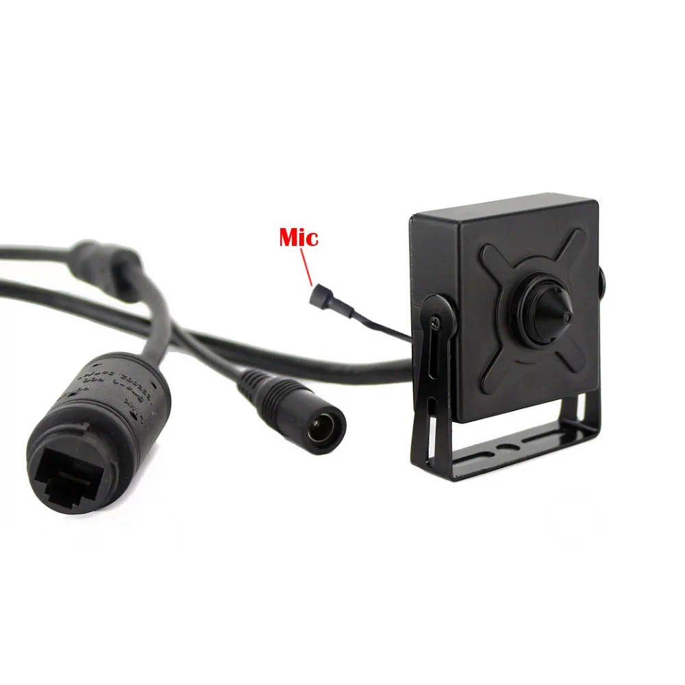 H.265 POE HD 4K 8MP Audio Mini IP Camera 5MP 4MP 3MP Pinhole 3.7MM Lens Security ONVIF P2P CCTV Cameras Video Surveillance Syste