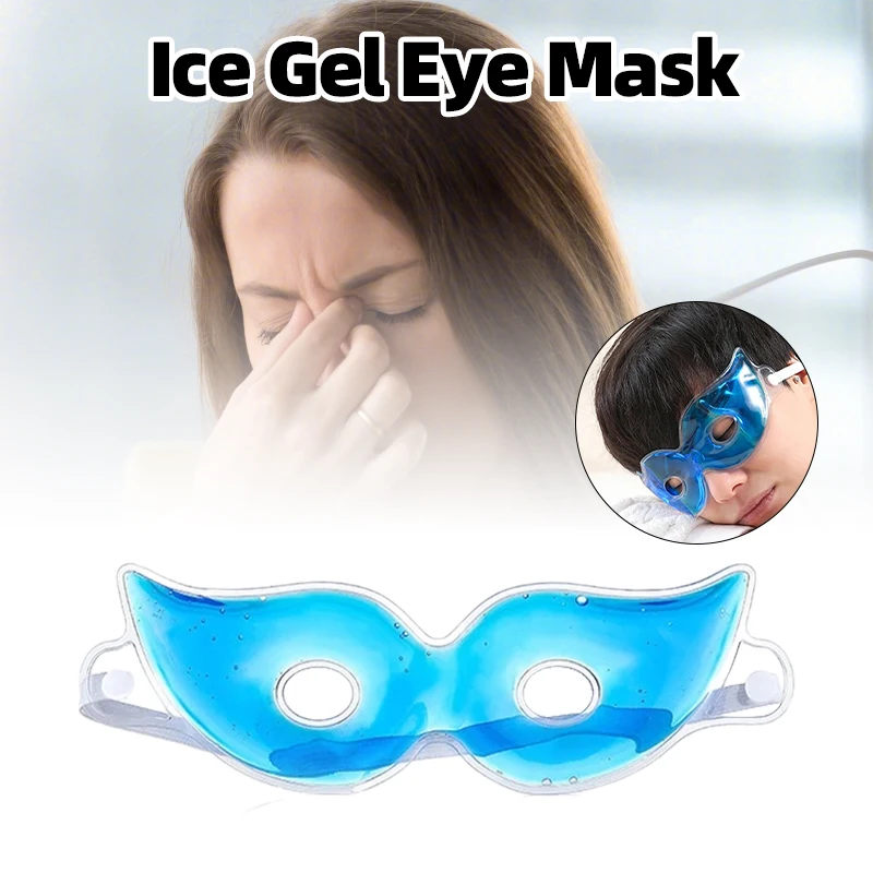 

Eye Mask Ice Gel Anti Dark Circles Cold Therapy Soothing Relaxing Relieve Fatigue Face Eyes Moisturizing Care Masks Reusable