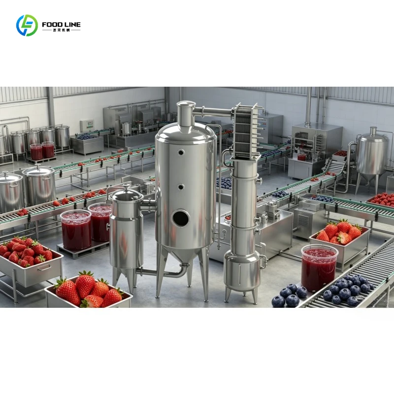Evaporation Machine Steam Heating Concentrating Plant Low Temp Energy Efficient for Dairy Whey Protein Concentration