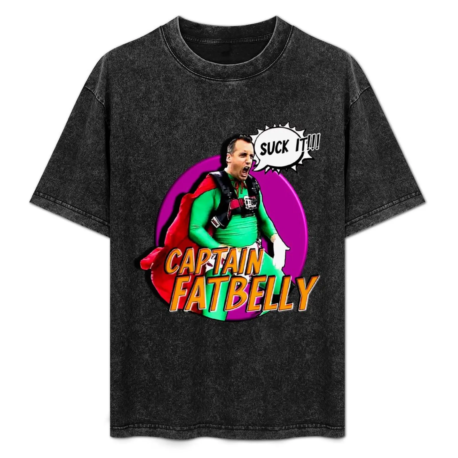 Impractical Jokers - Captain Fatbelly - Joe Gatto T-Shirt shirts graphic street wear Anime t-shirt mens graphic t-shirts hip hop