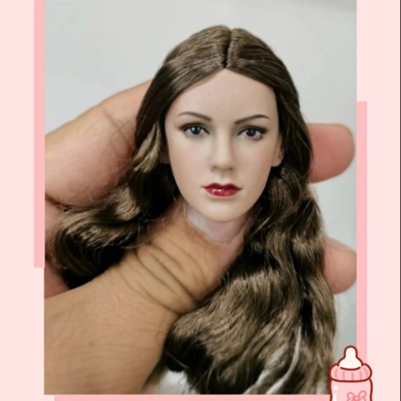 1 Pieces Female Doll's Head 1/6 Doll Accessories Dress Up Toys