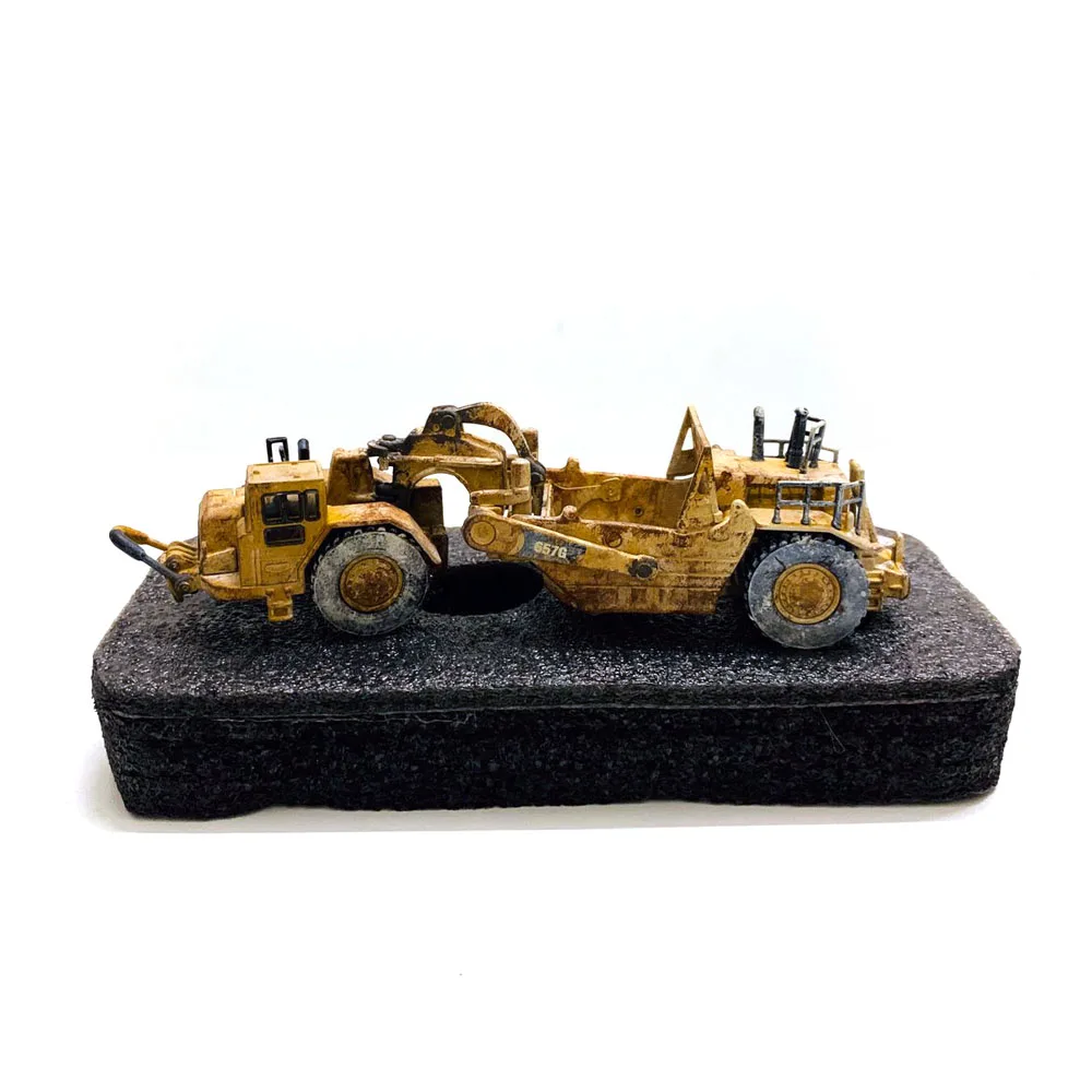 

1:125 Scale DieCast 657G Wheeled Scraper Tractor toy gift scene decoration engineering vehicle model DieCast Masters 85542
