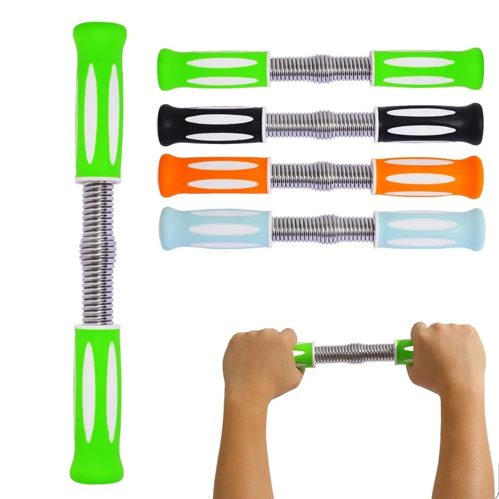 

High Elastic Arm Strength Bar Anti-slip Handle 20kg Load Level Wrist Strength Device Safe Durable Power Flex Stick