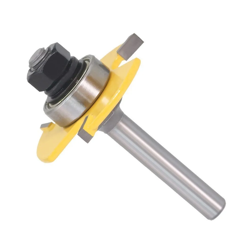 Fräsen Cutter T Slot Groove Gemeinsame Montage Router Bit 6mm/8mm/12mm 1/4 ″ 1/2 ″Shank 3 Flöte Holz Fräsen Werkzeug – Detail 12
