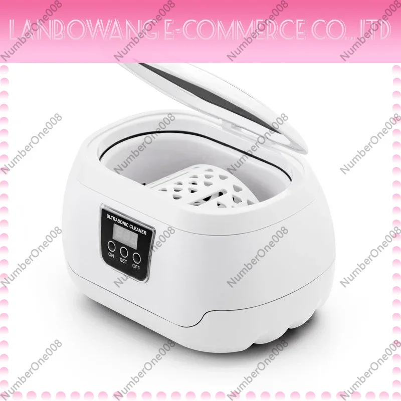 Small Ultrasonic Cleaner, Portable Household Jewelry Eyeglass Cleaner, Professional Oil Removal Ultrasonic Washing Machine