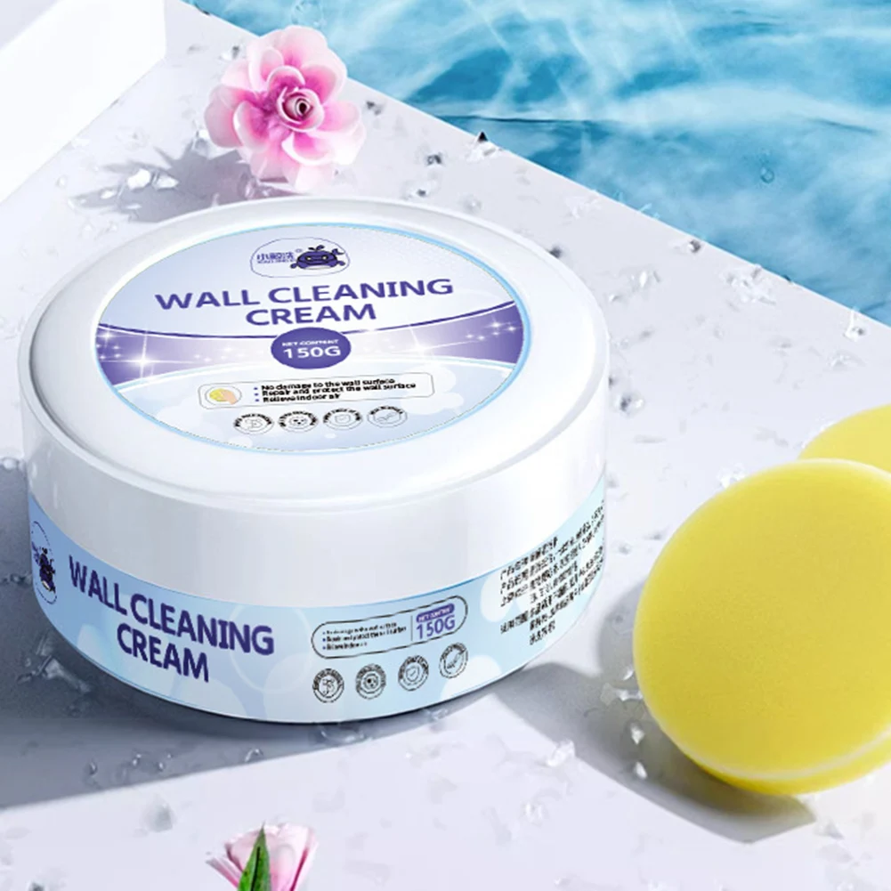 Multi-Purpose Wall Cleaning Conditioning Cream Stain Removal Powerful Renovation Solid-Paste Easy Application Wall Repair Tool - view 4