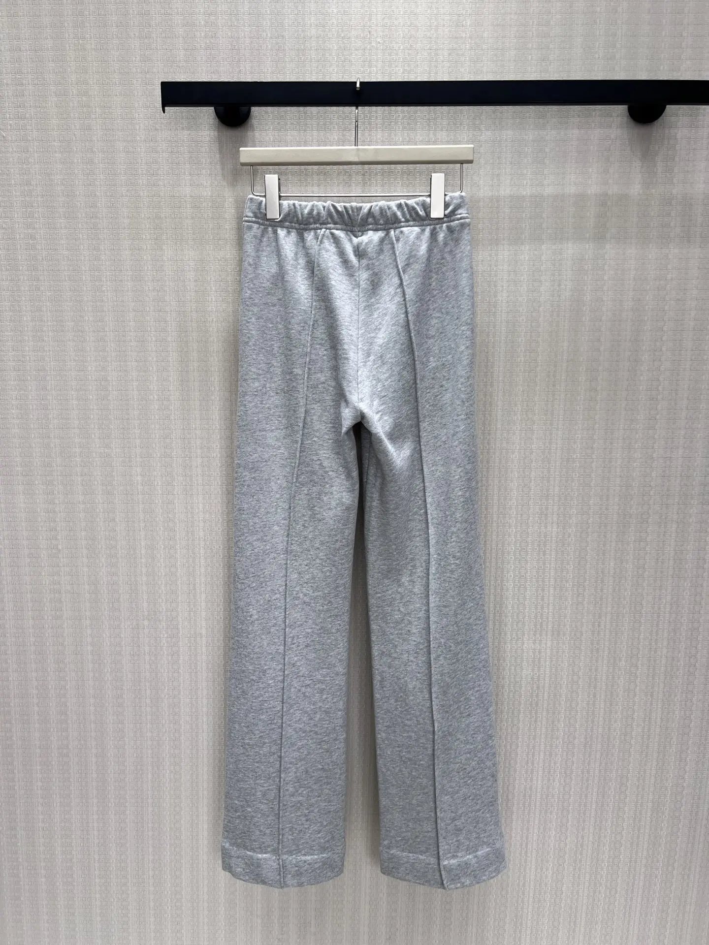 26 New Casual Pants - Drawstring Waistband, Straight Fit, Long Legs, Pockets, Smooth Knit Pants