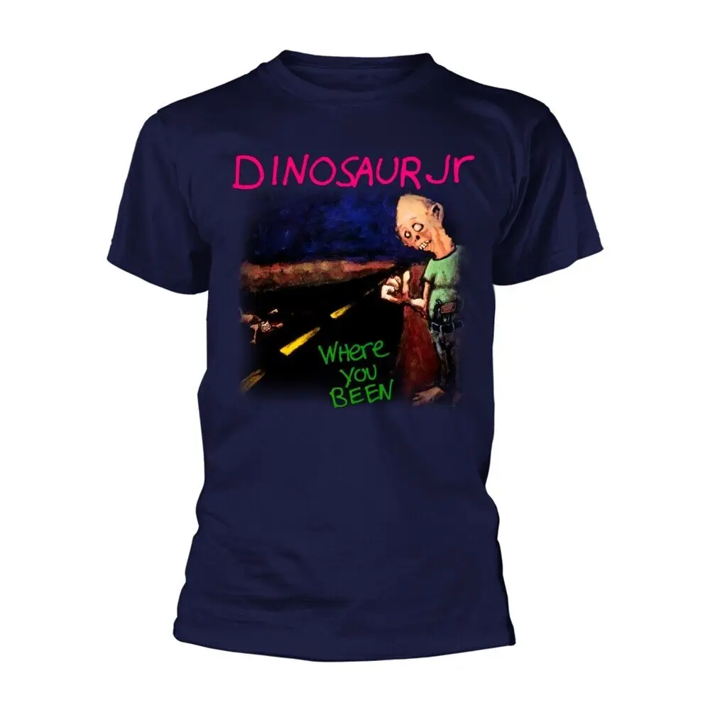 Dinosaur Jr 'Where You Been' Blue T shirt - NEW