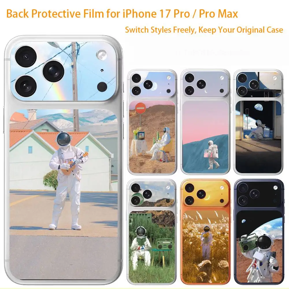 

Премиальная наклейка-скин «Блуждания в мире смертных» для iPhone 17 Pro/Max, защитная наклейка на заднюю панель и камеру (не чехол)