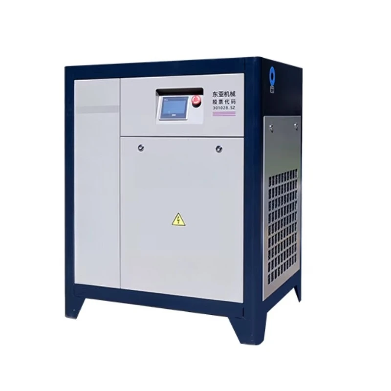 Screw Air Compressors ES10 ES15 ES20 ES30 ES50 0.8MPa 220V Industrial Compressors for Fiber  Cutting Machine