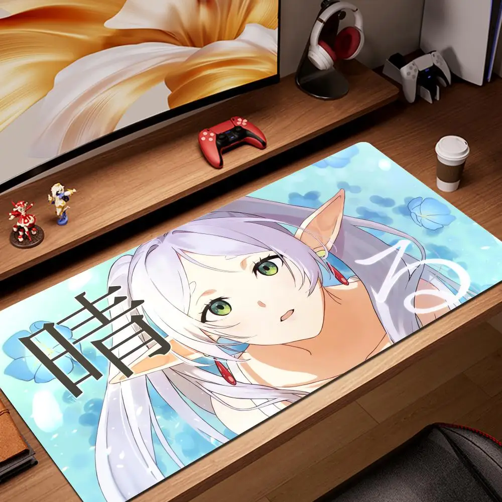 

Frieren at the Funeral Mouse Pad XXL 900x400mm Rubber Mousepad Hot Large Gaming Mouse Table Mat HD Printing Student Writing Pad