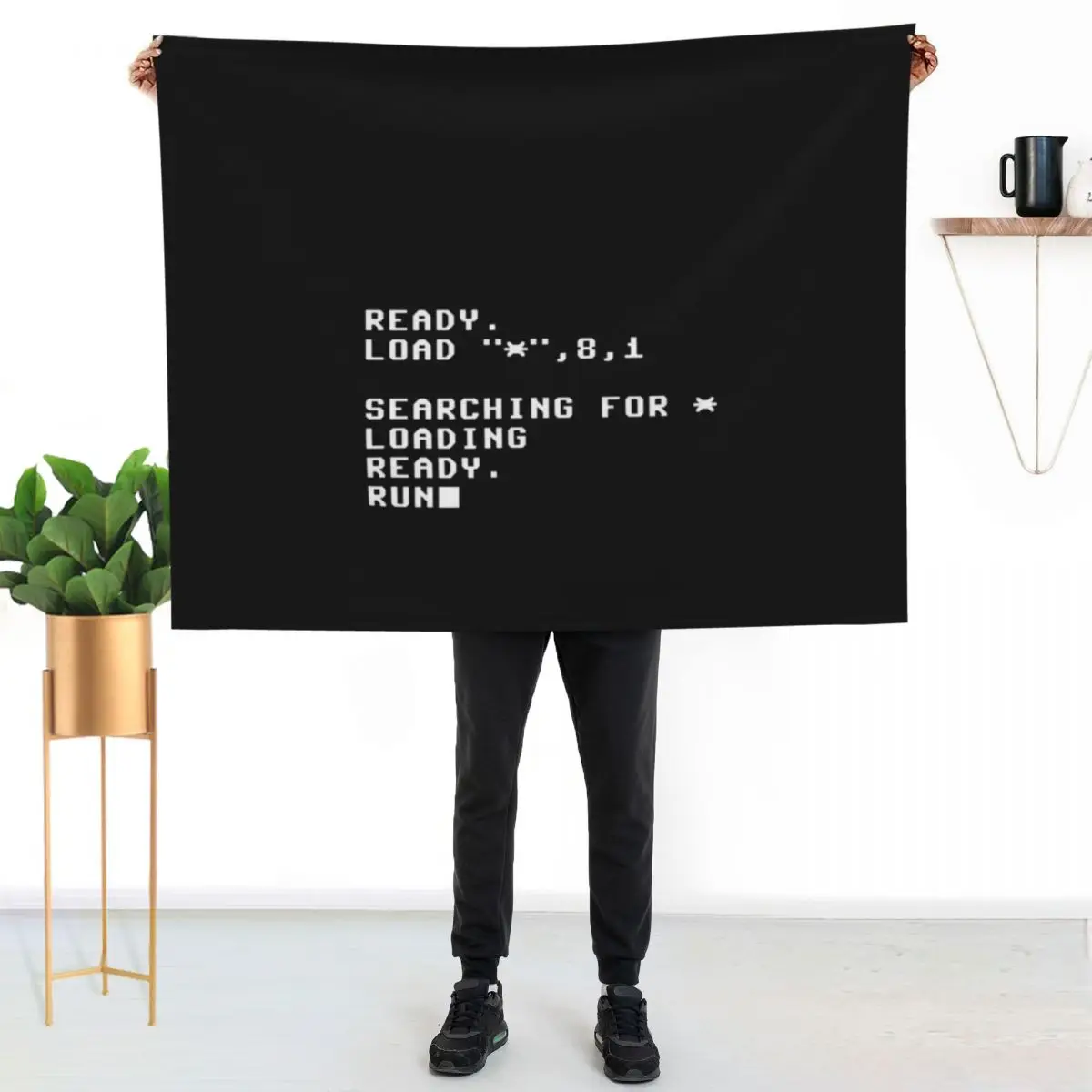 Commodore 64 Essential Throw Blanket Soft Summer Beddings bed plaid Plaid Flannel Fabric Picnic Blankets