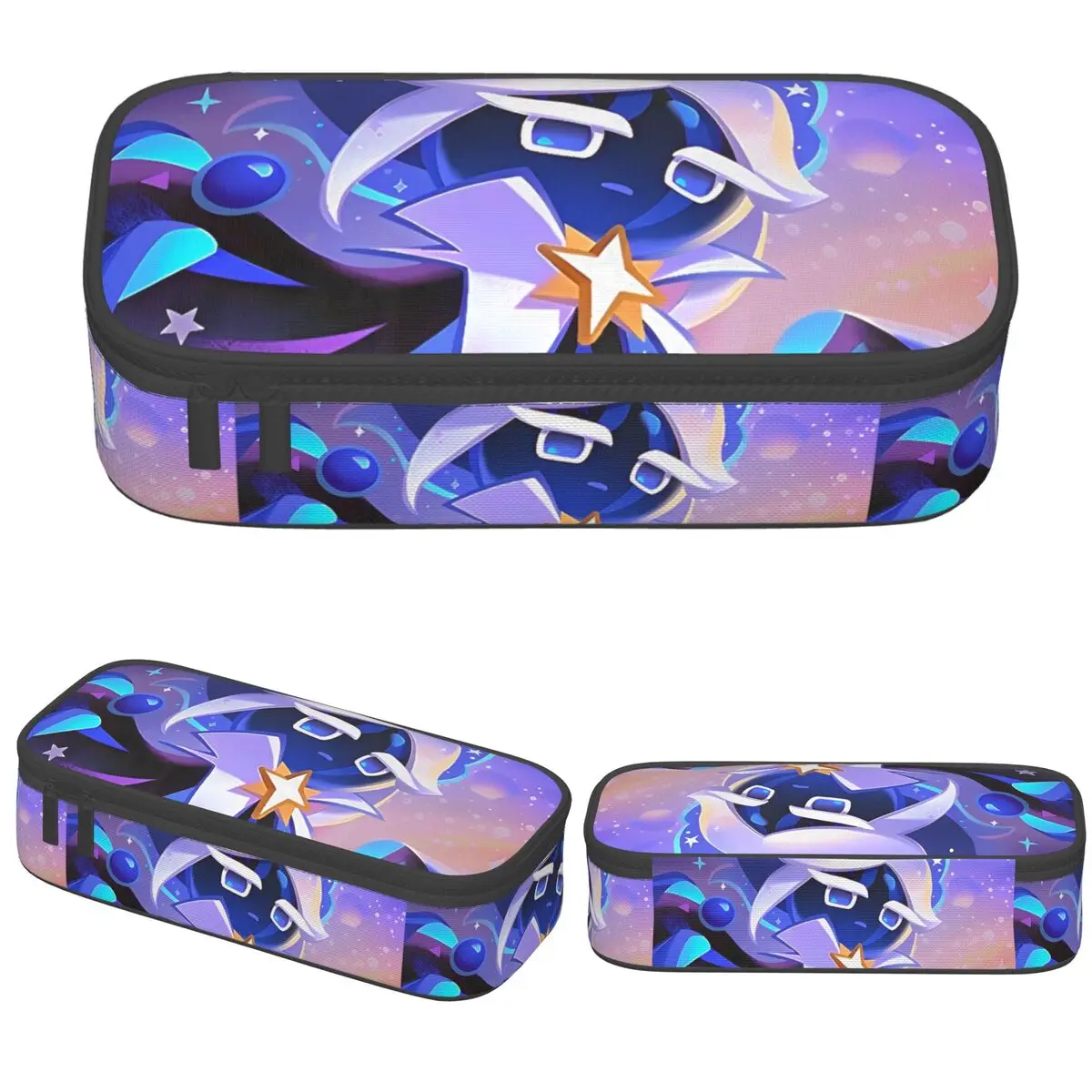 

Пенал для печенья Stardust, милый пенал для печенья Run Kingdom, ручка для макияжа, детский большой вместительный офисный пенал на молнии